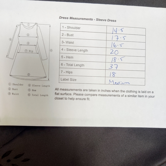 Allen B. Little Black Dress - Medium - Picture 7 of 7